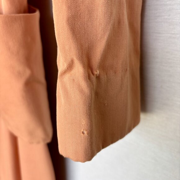 Vintage Women’s Tahari Skirt Suit Set in Terracotta Peach Size 6 - Picture 9 of 16